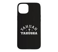 Yahuah Yahusha Seigneur Jésus Christ Dieu Hébreu Créateur Messie Coque pour iPhone 15 Plus