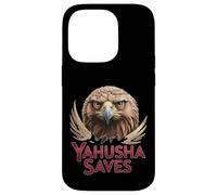 Yahusha Sauve Aigle Racines hébraïques vêtements messianiques Yahuah Coque pour iPhone 14 Pro