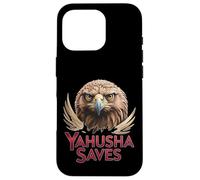 Yahusha Sauve Aigle Racines hébraïques vêtements messianiques Yahuah Coque pour iPhone 16 Pro