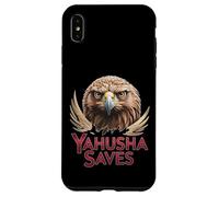 Yahusha Sauve Aigle Racines hébraïques vêtements messianiques Yahuah Coque pour iPhone XS Max