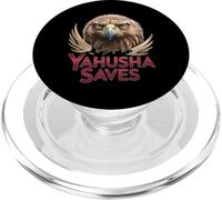 Yahusha Sauve Aigle Racines hébraïques vêtements messianiques Yahuah PopSockets PopGrip pour MagSafe