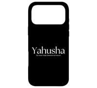 Yahusha The Same Today, Tomorrow & Forever. Nom du Fils de Dieu Coque pour iPhone 17 Pro Max