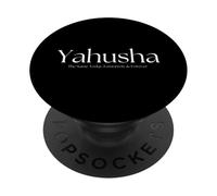 Yahusha The Same Today, Tomorrow & Forever. Nom du fils de Dieu PopSockets PopGrip Adhésif