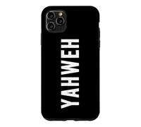 Yahweh Foi chrétienne Jésus Religieuse Écriture Typographie Coque pour iPhone 11 Pro Max
