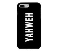 Yahweh Foi chrétienne Jésus Religieuse Écriture Typographie Coque pour iPhone 7 Plus/8 Plus