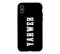 Yahweh Foi chrétienne Jésus Religieux Écriture Culte Coque pour iPhone X/XS
