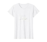 Yahweh The Great I AM - Illustration inspirante de Foi T-Shirt, Femme, Blanc, XS