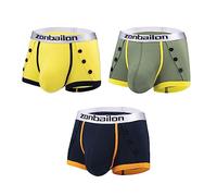 YAHWULAI Herren Boxershorts weiches Material Big Ball Pouch breiter Bund Bambusfaser Keine Kantenrolle