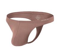 YAHWULAI Herren Slips Sexy Bequem Weich Elastisch und Atmungsaktiv mit Konturierter Passform und Hautfreundlichem Material Braun XL