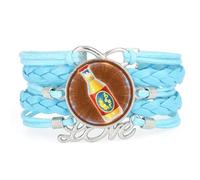 YAIEWNE Bracelet Ajustable En Cuir Tressé Avec Projection De Pouls Fantastique, Style Ethnique, Accessoire Idéal Pour Un Anniversaire Ou Noël.