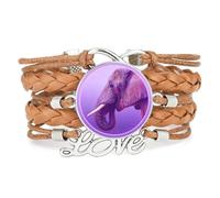 YAIEWNE Cadeau,Unique,Éléphant,Erreur,Art,Ajustable,Peau,Brodée,Bracelet | Multistrat,Punk,Bracelet,Fait main,Offre,Bangle,Accessoire,Amie,Amoureux,Ethnique,Amitié,Anniversaire,Noël,Musique,Art