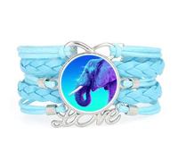 YAIEWNE Fortune,Amour,Éléphant,Erreur,Art,Ajustable,Peau,Brodée,Bracelet | Multistrat,Punk,Bracelet,Fait main,Offre,Bangle,Accessoire,Amie,Amoureux,Ethnique,Amitié,Anniversaire,Noël,Musique,Art