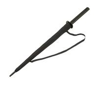 YAIUNHIQ Parapluie samouraï | Parapluie Katana | Paravent en Forme d'épée avec Sac à bandoulière | Grand écran Noir de 100 cm de diamètre et Fonction Automatique