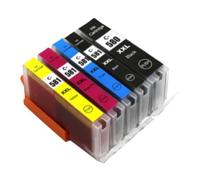 YAJBHnzpt Cartouche d'encre PGI-580XXL CLI-581XXL PGI 580 XXL 581 XXL PGBK BK C M Y Compatible avec Les imprimantes(5pcs)