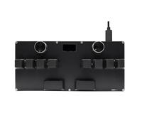 YAJBHnzpt Clavier avec Bouton écran Copier Coller CM51 OSU DJ Max commutateurs commutateurs magnétiques à déclenchement Rapide (CM51-2 Black)