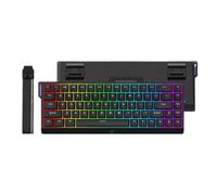 YAJBHnzpt Clavier de Jeu mécanique Filaire avec Interrupteur magnétique, 8000Hz, SOCD RS, taux d'échantillonnage de 128K, Compatible avec MCHOSE ACE68 ACE60Pro (ACE68 Black)