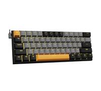YAJBHnzpt Clavier Filaire de Jeu mécanique USB, commutateur Rouge 61, Compatible avec Ordinateur PC et Portable (Z11-GB-EN)