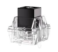 YAJBHnzpt Commutateurs magnétiques 0.005mm RT stabilité 48g RGB Effet Hall Compatible avec Le Clavier DUROCK Rock HE (Black Stem 63.5g)