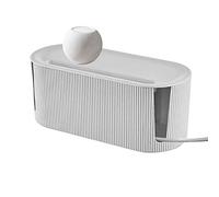 Yajimsa Rangement pour Câbles, Boîte Cache-Câble, Cache Multiprise, Boite Cache Multiprise pour Protection Câble et Multiprise Electrique