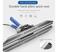 YAJJL Pince À Sertir Portable, Thermosoudeuse avec Bande Chauffante Double Face, Température Réglable De 0 À 300 °C Et Largeur De Scellage De 12 Mm pour Sachets Aluminium, Kraft Et Mylar