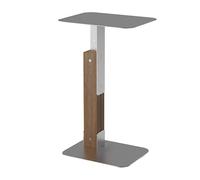 Yajuer Pupitre De Lecture Debout, Pupitre Moderne pour Réception, Pupitre sur Pied pour Discours De Mariage(Walnut)