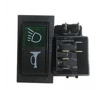 Yajuyi 2 Interrupteurs à Bascule Universels étanches 12V pour Automobiles, Tracteurs et Moissonneuses-batteuses, 6 pièces