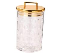 Yajuyi Boîte de Rangement En Acrylique avec Couvercle Hermétique, Multifonctionnelle, Décorative et étanche, pour Céréales, Bonbons, Sucre et Autres En-cas, S