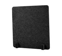Yajuyi Cloison Acoustique de Bureau, Paroi Légère, Séparateur de Table pour Espace D'accueil, Bureau D'étude, Bureau étudiant, Carré Noir