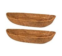 Yajuyi Doublure D'auge - Fibre D'écrou Préformée, Doublure de Fibre pour Jardinière D'auge, 24 Pouces