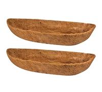 Yajuyi Doublure D'auge - Fibre D'écrou Préformée, Doublure de Fibre pour Jardinière D'auge, 48 Pouces