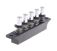 Yajuyi Interrupteur de Clavier de Hotte de Remplacement, Panneau de Commande à 5 Boutons, Accessoires pour Hotte