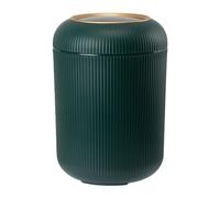 Yajuyi Mini Poubelle de Bureau, Insert Compacteur, Poubelle de Déchets En Polypropylène pour Salon, Bureau, Chambre, Salle de Bain, Coiffeuse, Vert