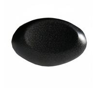 Yajuyi Oreiller de Baignoire Oreiller Bain Coussin Tête Appui-tête Support PU Dense sans Odeur Ventouses Silicone, Noir