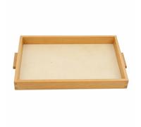Yajuyi Plateau D'activité Pédagogie Active Bords Relevés Durables Plateau Pédagogie Active En Bois Hêtre Léger pr École Maternelle, L