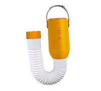 Yajuyi Sèche-linge de Compact, Machine à Sécher électrique Portable, Mini-chauffage avec Sortie Réglable et Interrupteur à Bouton-poussoir, Doux pour, Jaune