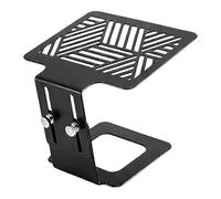 Yajuyi Support pour Balance à Café, Support de Pesée, Portable, avec Base Antidérapante, Facile à Utiliser, En Acier Inoxydable, Noir