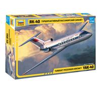 Yak / 401/144 Turboréacteur Passenger Avion Plastique Kit 1:144 Model Zvezda