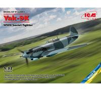 Yak-9K, Chasseur Soviétique WWII Maquette 1:32 Kit Modèle Plastique ICM