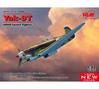 Yak-9t, WWII Soviet Fighter (100% New Moules ) 1:3 2 Plastique Model Kit Icm