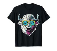 Yak amusant avec des lunettes de soleil pour un fan de yak T-Shirt