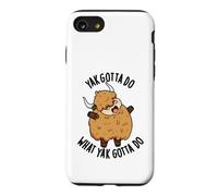 Yak Doit Faire ce Que Yak Doit Faire Un Jeu de Mots Amusant avec des Animaux Coque pour iPhone SE (2020) / 7/8