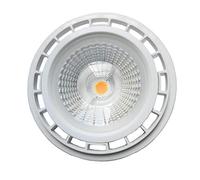 YAKAiYAL12W AR111 GU10 LED Lampe 220V COB ES111 Projecteur Blanc Chaud 3000K 45 Degrés comme remplacement pour ampoule halogène 75W (1-Pack, non-Dimmable)