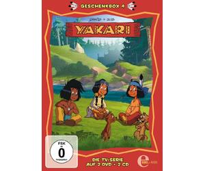 Yakari - (4),Geschenkbox,2dvd+2cd