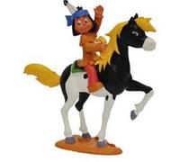 Yakari figurine Yakari avec Petit-tonnerre 8 cm