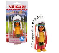 Figurine Yakari Avec Sa Coiffe Indienne