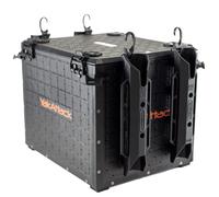 YakAttack BlackPak Pro Caisse de pêche pour Kayak - Comprend 4 Supports de Canne à pêche attachables, 33 x 40,6 cm - Noir