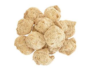 Yakeba | Nuggets de soja | Filets / Médaillons | 1000g | Culture européenne | Séché | Substitut de viande végétalien | Aliment végétalien de longue conservation et riche en protéines