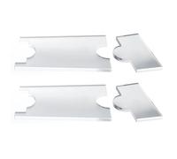 yakermur Butée pour Cadre De Lit | Anti-Dérapant Transparent Anti-Rayure Réglable - Espaceur Mural sous canapé | pour Prévenir Les Risques D'Incendie Armoire Table Chaise Maison Appartement Hôtel