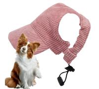 yakermur Chapeau pour chien avec ouvertures pour les oreilles, casquette de baseball, visière de plage légère avec trous pour les oreilles pour petits, moyens et grands chiens - Sports de plein air