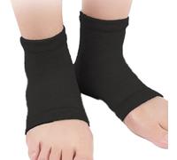 yakermur Chaussettes à talon nu, hydratantes pour femme, chaussettes en gel Toloss - Soins de la peau rugueuses, réparation d'humidité pour fissures sèches, pieds, spa et sommeil